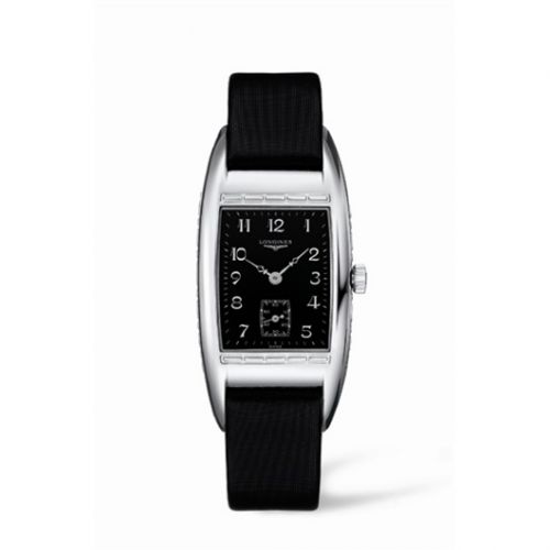 Longines BelleArti 25 Quartz Stainless Steel Black
