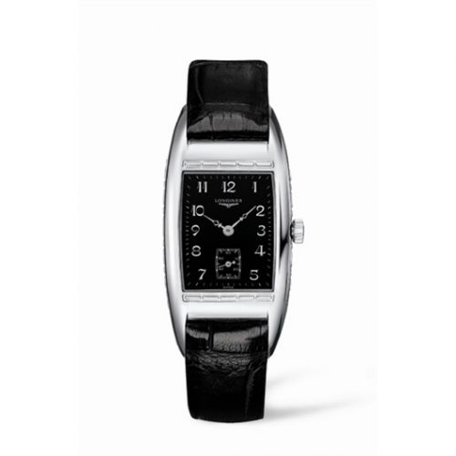 Longines BelleArti 25 Quartz Stainless Steel Black