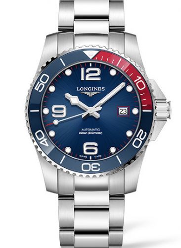 Longines HydroConquest 41 Automatic Stainless Steel Ceramic Kohei Uchimura