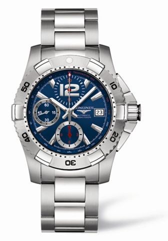 Longines Hydroconquest Chronograph Tachymeter Blue