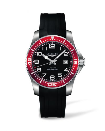 Longines Hydroconquest Automatic 41 Red Rubber