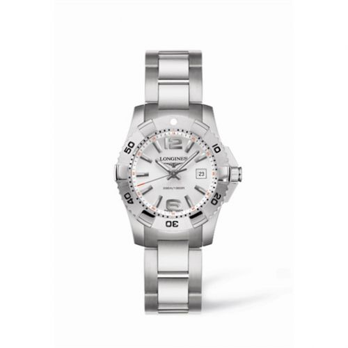 Longines Hydroconquest Quartz 29.5 Silver