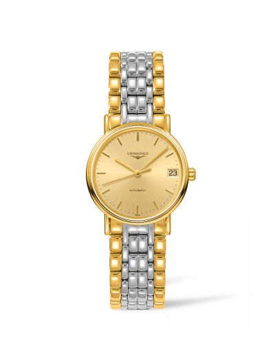 Longines Presence Automatic 30 PVD Gold Champagne Bracelet