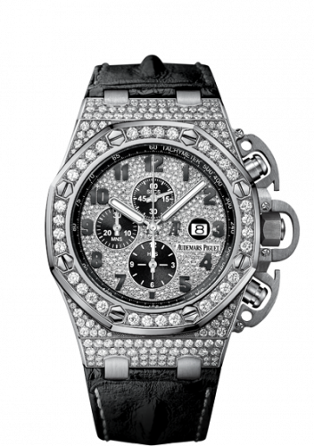 Audemars Piguet Royal Oak OffShore 26215 T3 White Gold Diamond