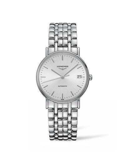 Longines Presence Automatic 34.5mm Stainless Steel Silver Bracelet