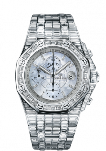 Audemars Piguet Royal Oak OffShore 26174 Chronograph Baguette MOP