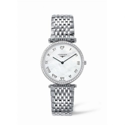 Longines La Grande Classique 33 Quartz Diamond Bezel
