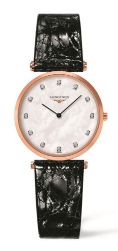 Longines La Grande Classique 29 Quartz Stainless Steel PVD Red MOP