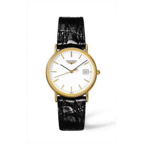 Longines Presence 33 Quartz Yellow White