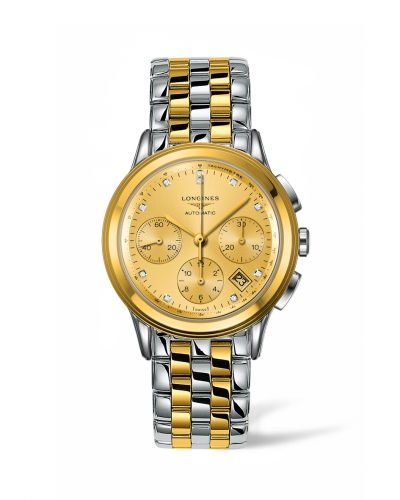 Longines Flagship Chronograph Two Tone Diamond