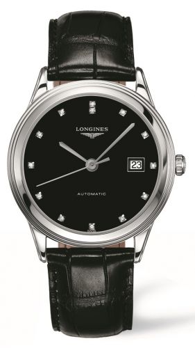 Longines Flagship 38.5 Black Diamond