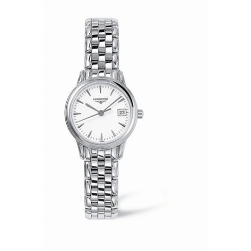 Longines Flagship 25 Quartz Stainless Steel White