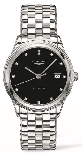 Longines Flagship 38.5 Black Diamond Bracelet