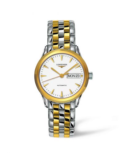 Longines Flagship 35.6 Day Date Two Tone