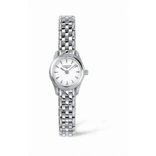 Longines Flagship 20 Quartz Stainless Steel White