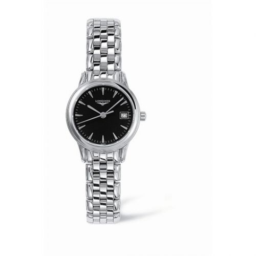 Longines Flagship 25 Quartz Stainless Steel Black