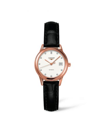 Longines Flagship 26 Automatic Pink Gold Diamond