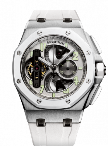 Audemars Piguet Royal Oak OffShore Tourbillon Chronograph White Ceramic