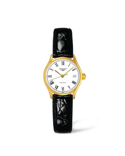 Longines Lyre 25 Automatic PVD Gold White - Roman