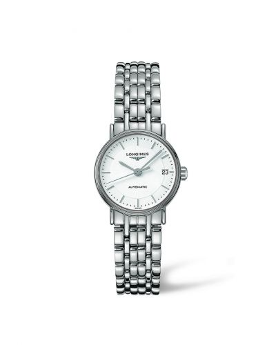 Longines Presence 25.5 Automatic Stainless Steel White Bracelet