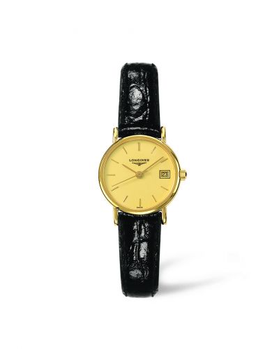 Longines Presence 23.5 Quartz Gold Yellow Stick