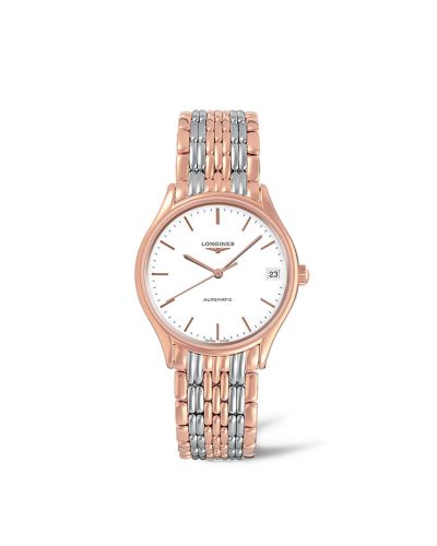 Longines Lyre 30 Automatic PVD Red White Bracelet