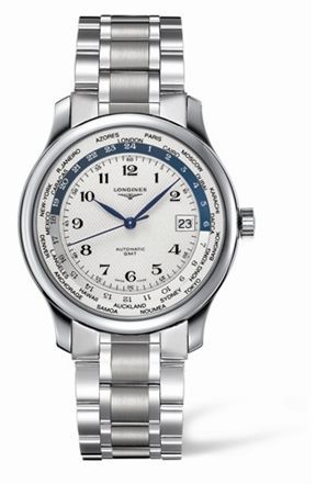 Longines Master Collection Worldtime Silver Bracelet