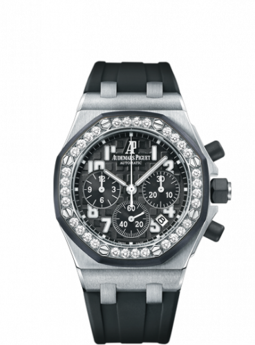 Audemars Piguet Royal Oak OffShore 26048 Lady Chronograph Stainless Steel Black