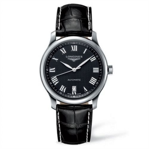 Longines Master Collection Date 38.5 Stainless Steel Black