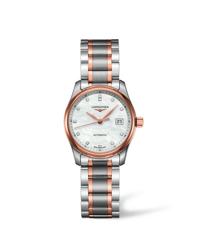 Longines Master Collection Date 29 Two Tone Pink