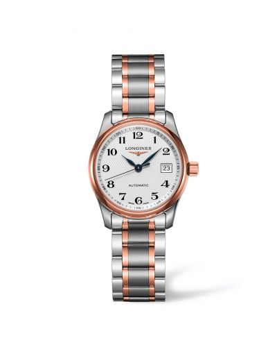 Longines Master Collection Date 29 Two Tone Pink