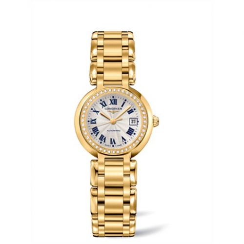 Longines PrimaLuna Automatic 26.5 Yellow Gold Diamond