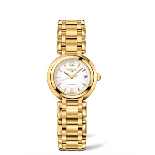 Longines PrimaLuna Automatic 26.5 Yellow Gold Arabic
