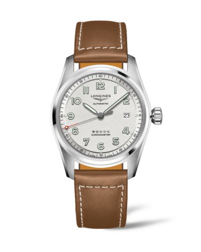 Longines Spirit Automatic 40 Silver Strap