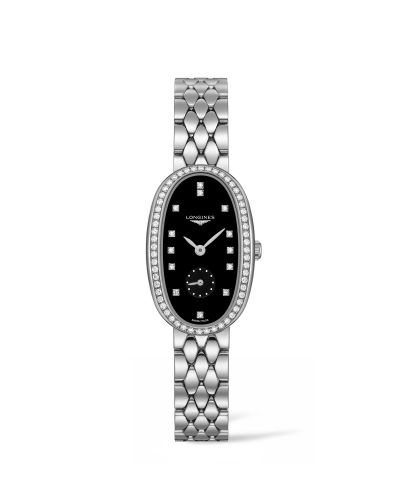 Longines Symphonette L Diamond Black Bracelet