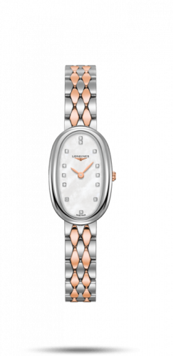Longines Symphonette S Stainless Steel Rose Gold Diamond