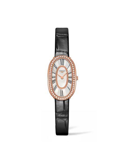Longines Symphonette M Red Gold Diamond Roman