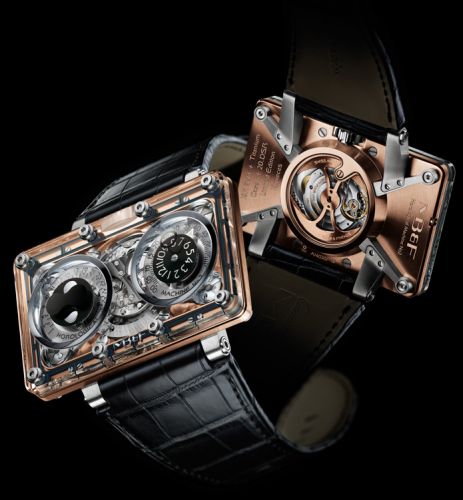 MB&F Horological Machine N°2 HM2 Sapphire & Red Gold