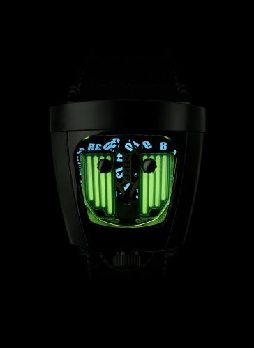 MB&F Horological Machine HMX Black Badger Radar Green