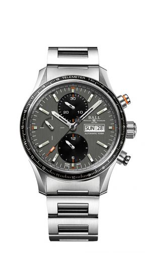 Ball Watch Fireman Storm Chaser Pro Stainless Steel Grey Bracelet