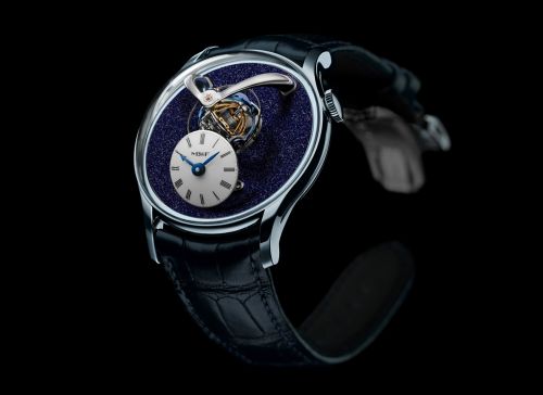 MB&F Legacy Machine Thunderdome The Hour Glass Tantalum Aventurine