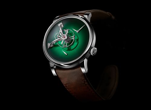 MB&F Legacy Machine LM101 Moser Cosmic Green
