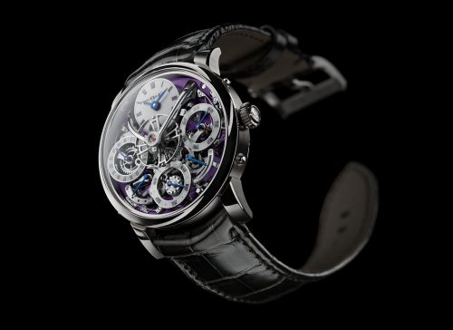 MB&F Legacy Machine Perpetual White Gold Purple
