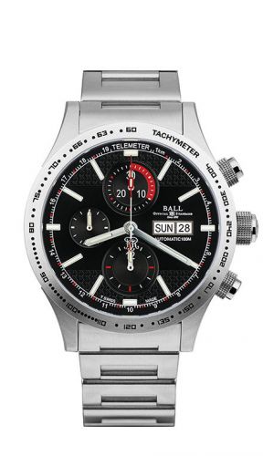 Ball Watch Fireman Storm Chaser Stainless Steel Black Bracelet