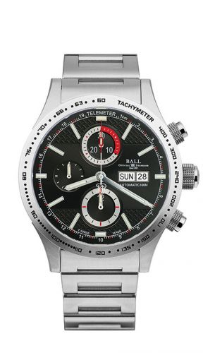 Ball Watch Fireman Storm Chaser Stainless Steel Grey Bracelet