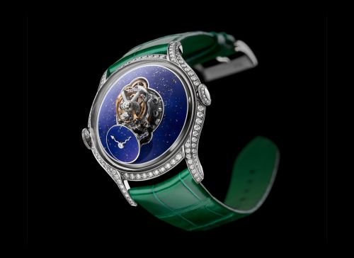 MB&F Legacy Machine FlyingT Lapis Lazulli