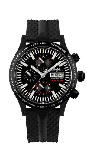 Ball Watch Fireman Storm Chaser DLC Black Rubber