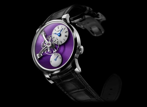 MB&F Legacy Machine LM101 White Gold Purple