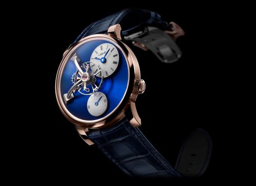 MB&F Legacy Machine LM101 Red Gold Blue