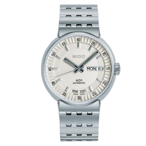 Mido All Dial Stainless Steel Silver